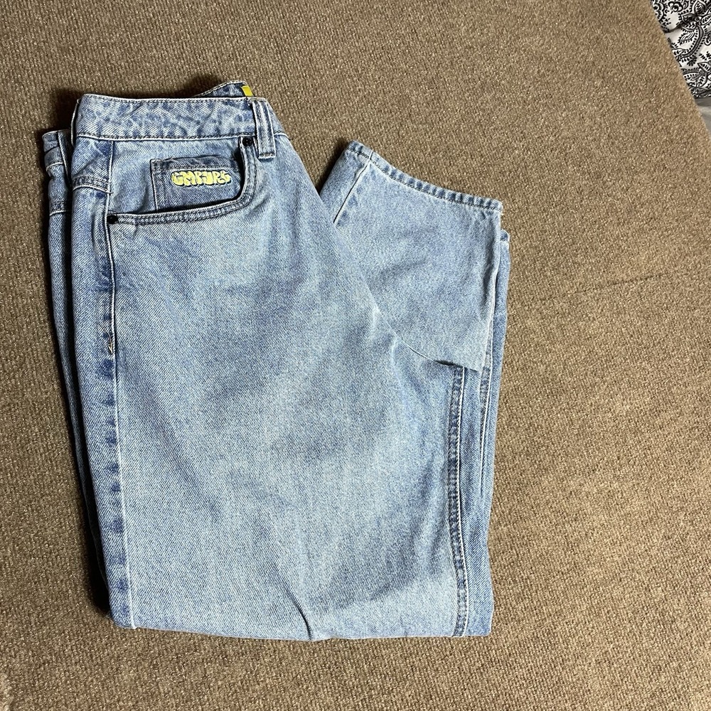 EMPYRE Men's Size 30 Light‎ Wash Denim Relaxed Straight Leg Streetwear Jeans